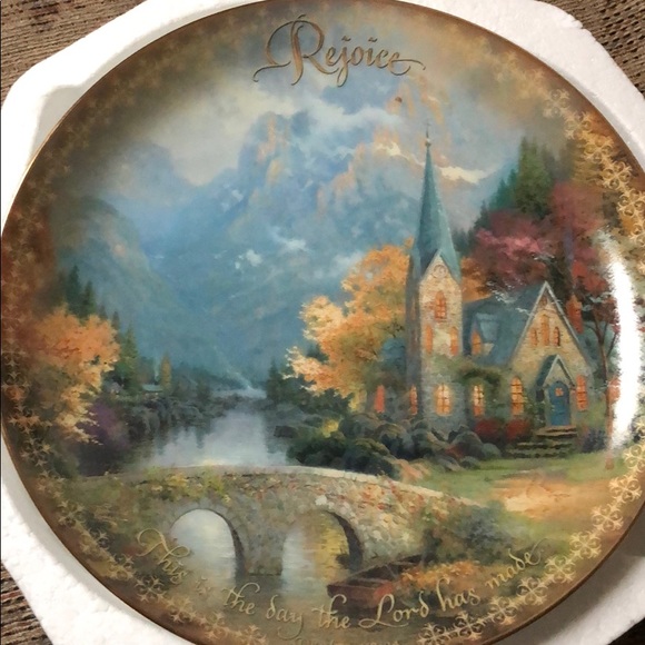 Bradford Exchange limited edition Thomas Kinkade - Picture 1 of 2